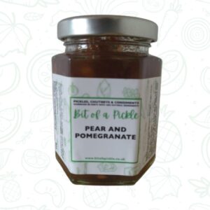 Pear & Pomegranate Chutney (Bit of a Pickle)